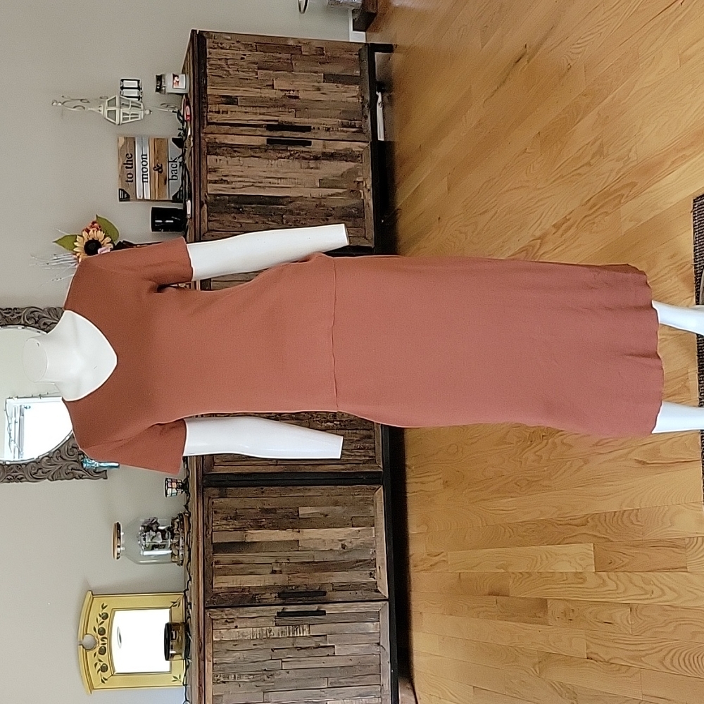 Peruvian Connection Copper Bolinas V-neck short sleeve top and matching …